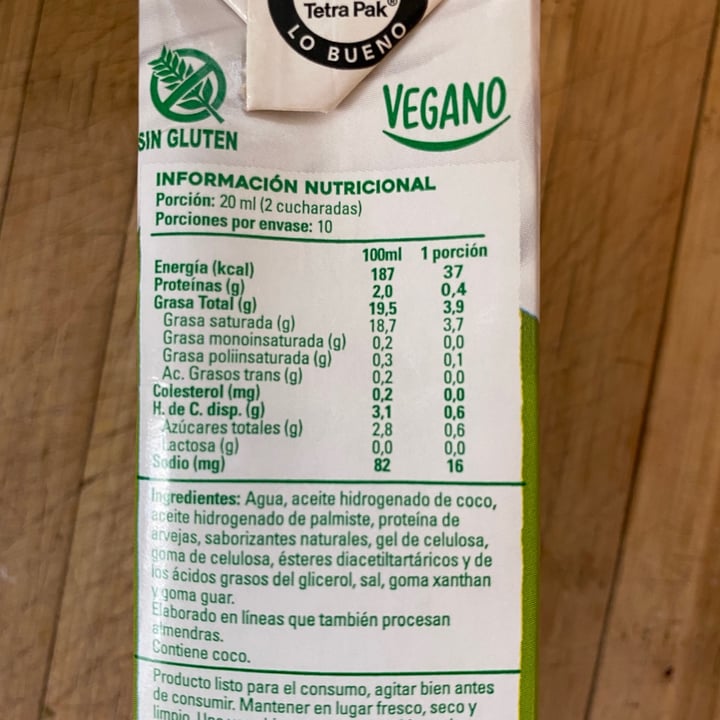 photo of Vilay Crema Plant Based shared by @nani-vegana on  31 Jul 2021 - review