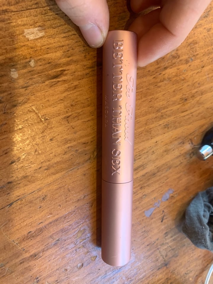 photo of Too Faced Better than Sex Mascara shared by @alexisjsmiller on  26 Mar 2020 - review