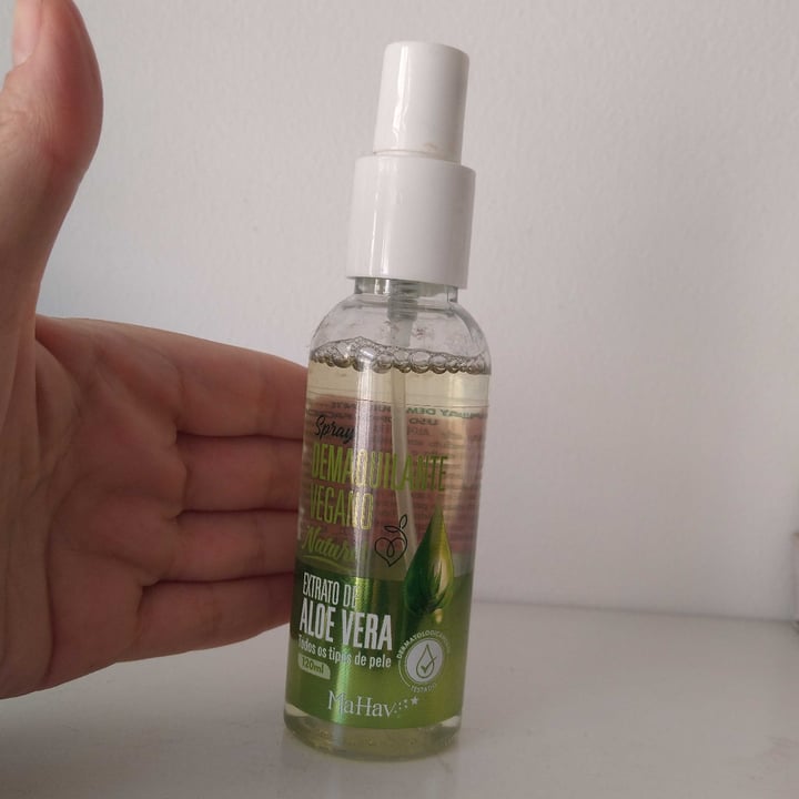 review photo of Mahav Spray Demaquilante Aloe Vera shared by @fefrischrib on 08 Oct 2022 - review
