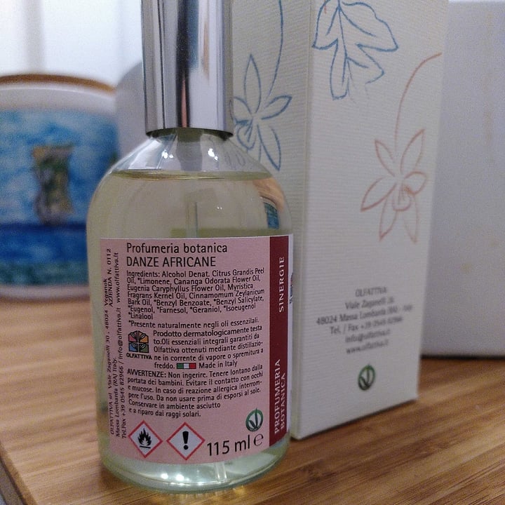 review photo of Olfattiva Danze Africane Profumo 100%naturale shared by @silviafrik on 06 May 2022 - review