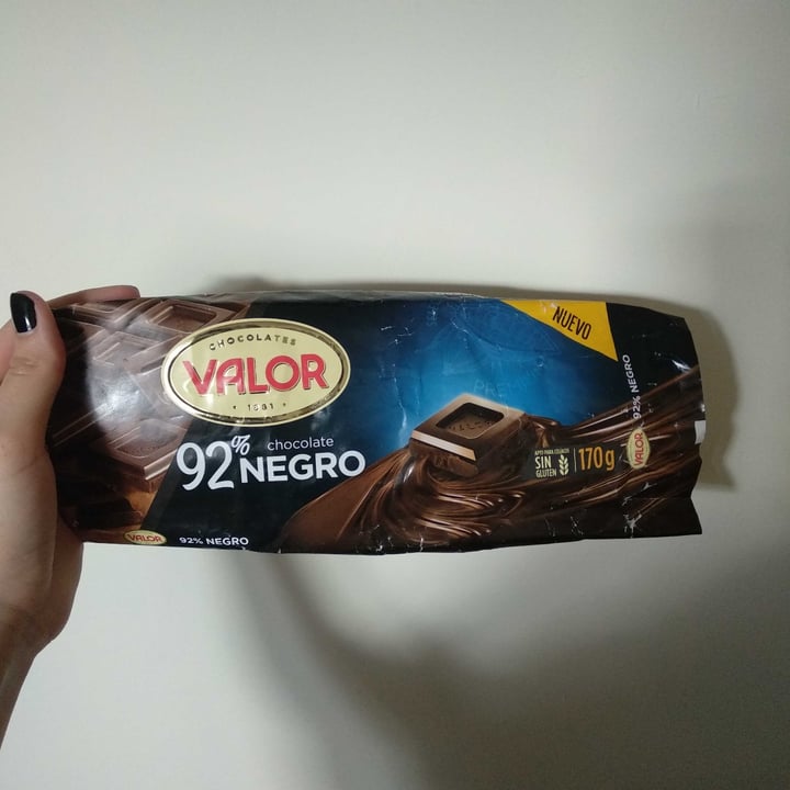 photo of Valor Chocolate 92% shared by @lasonrisadeltrece on  02 Feb 2021 - review