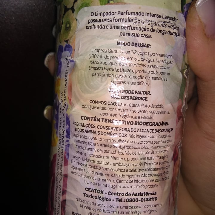 photo of Sanol Limpador perfumado shared by @renatabernardelli on  06 Sep 2021 - review
