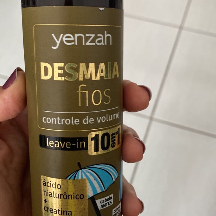 photo of Yenzah Leave-in 10 Em 1 Desmaia Fios shared by @debirenata on  09 Oct 2022 - review