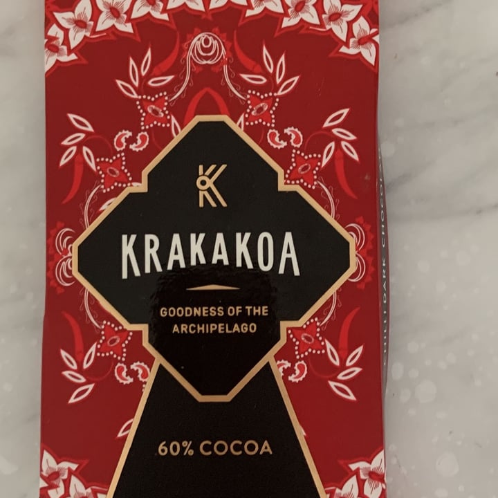 photo of Krakakoa Chili Dark chocolate shared by @estherenqi on  28 Mar 2022 - review