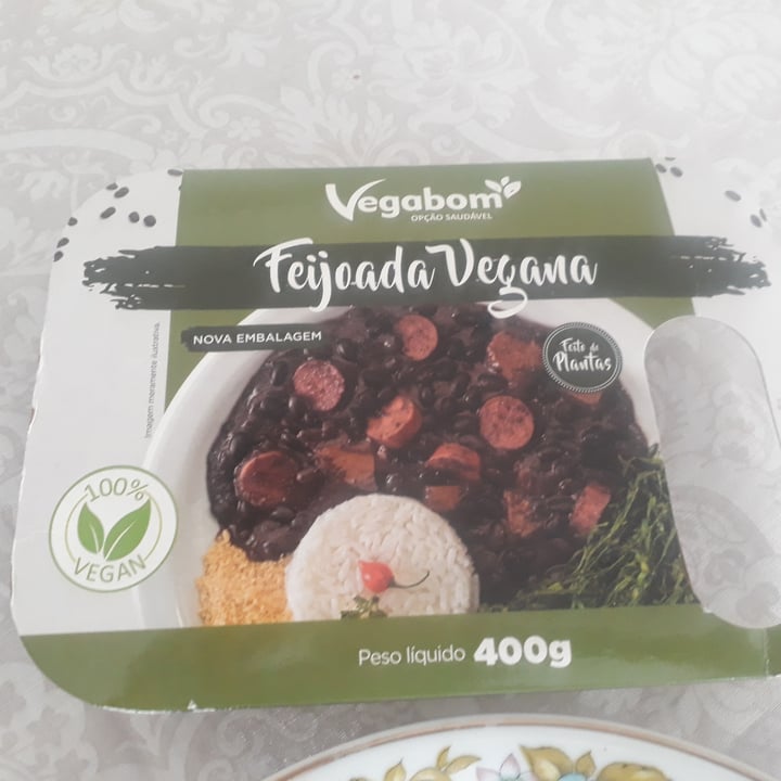 photo of Vegabom Feijoada Vegana Congelada shared by @claudiadaher10 on  17 Jun 2022 - review