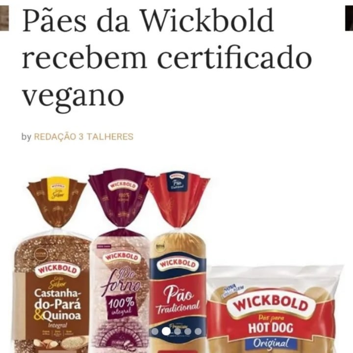 review photo of Wickbold pão de castanha do para w quinoa shared by @andreaferraz on 24 May 2022 - review