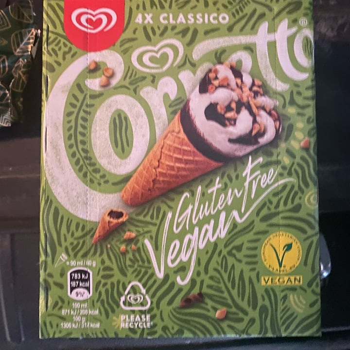 photo of Cornetto 4x Classico Cornetto (Gluten-Free, Vegan) shared by @jamesm on  06 Mar 2022 - review