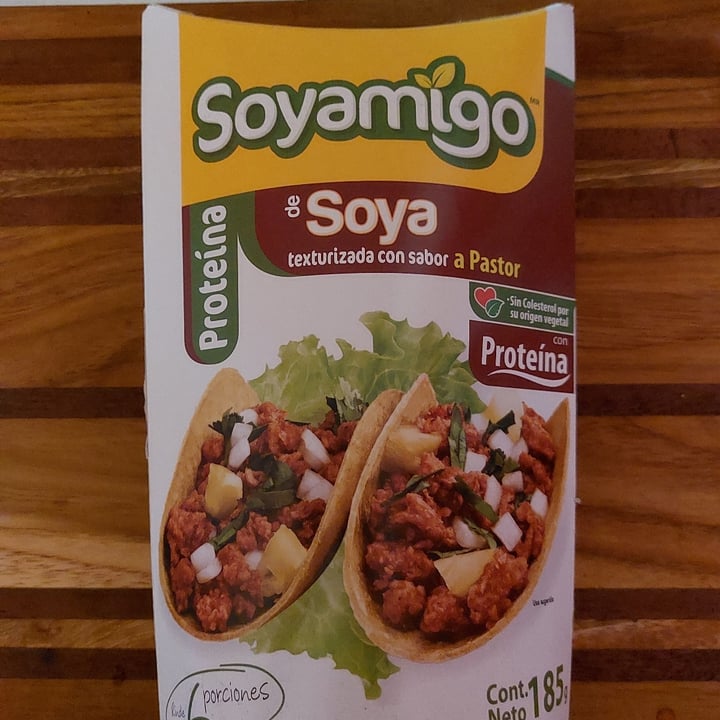 photo of Soyamigo Alimento a Base de Soya sabor al Pastor shared by @raul10 on  01 Jan 2022 - review