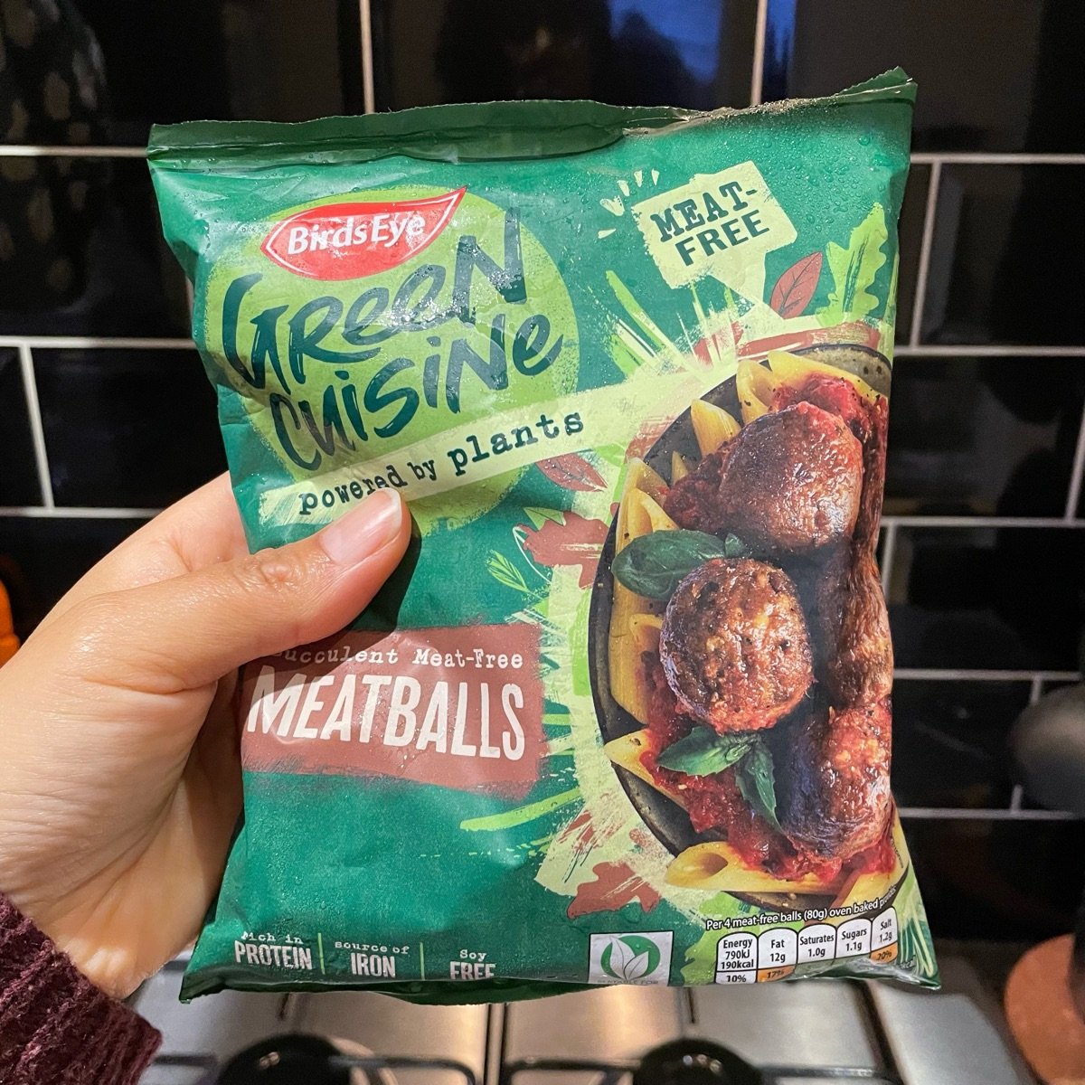 Bird's Eye Green Cuisine Meat free meatballs Reviews abillion