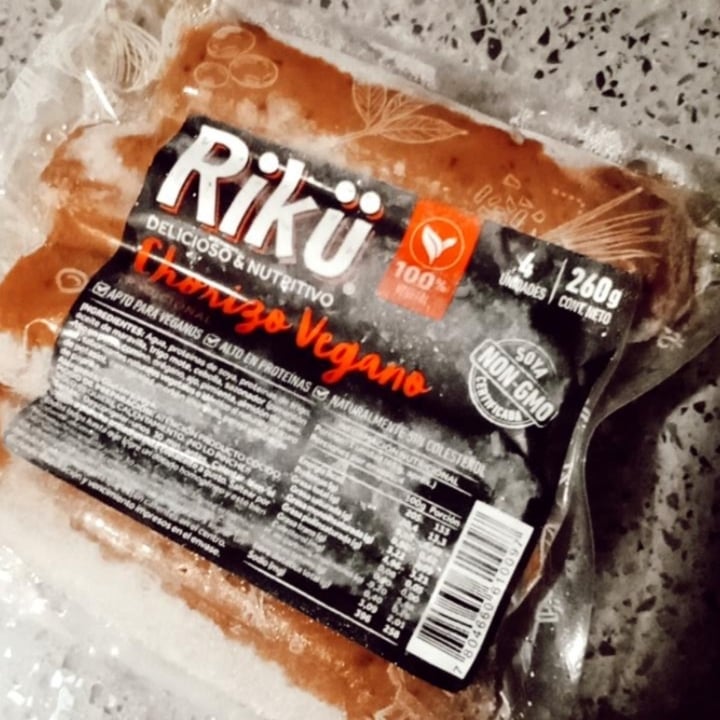 photo of Rikü Chorizo Vegano shared by @cona on  11 Oct 2020 - review