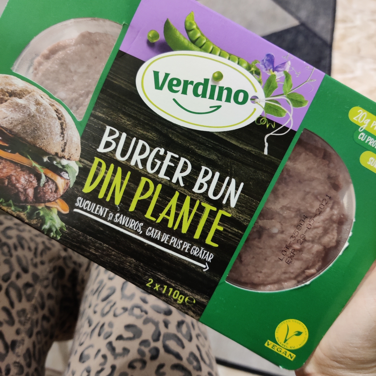 Plant Based Burger from Verdino - Vegan Product Reviews & Ratings ...