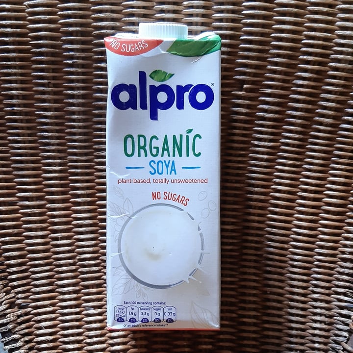 photo of Alpro Unsweetened Organic Soya Milk  shared by @cracklepop44 on  19 Dec 2021 - review