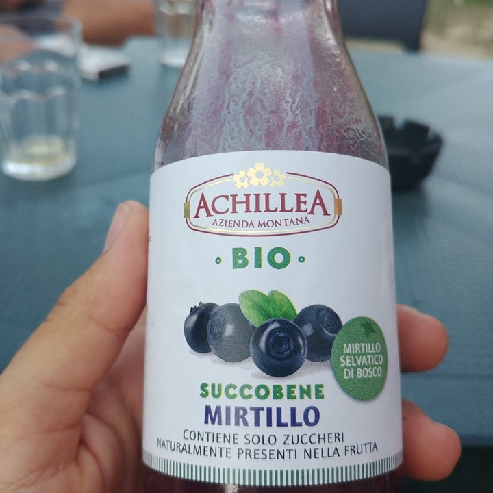 photo of achillea azienda montana succo di mirtillo shared by @kaanubuai on  22 Aug 2022 - review