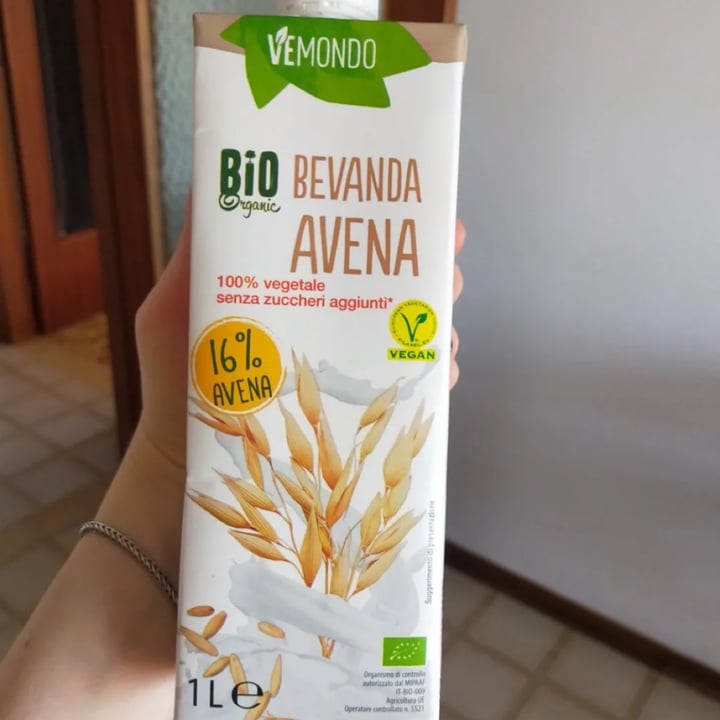 photo of Vemondo Bebida de avena Vemondo shared by @veganveganvegannina on  20 Jun 2022 - review