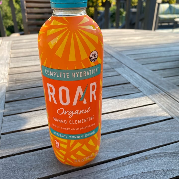 photo of Roar organic Mango Clementine Electrolyte Infusions shared by @lauriehay on  21 Jul 2022 - review