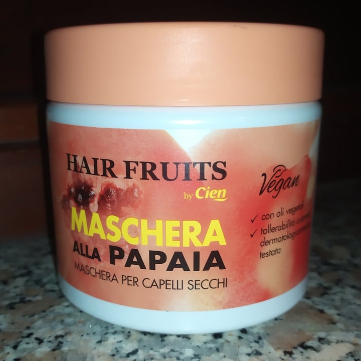 photo of Cien Hair fruits maschera alla papaia shared by @danileela on  07 Sep 2022 - review