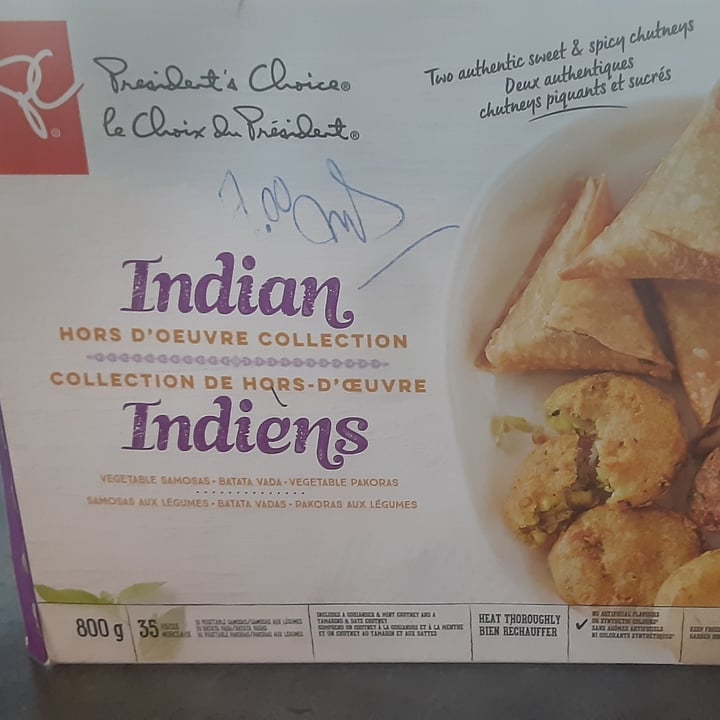 photo of Le choix du président Collection De Hors D'oeuvre Indiens shared by @delphie on  31 Oct 2021 - review