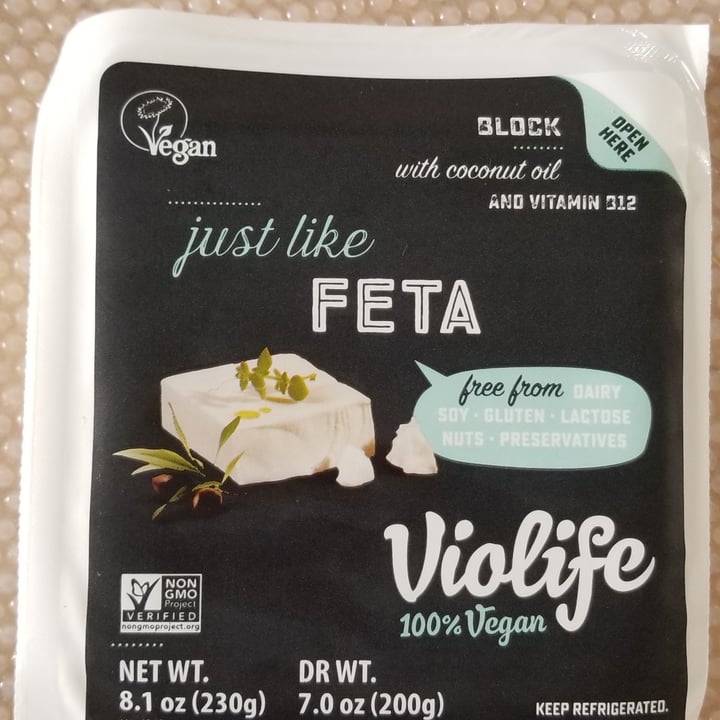 review photo of Violife Greek White (Block/Panetto) shared by @blondey3261 on 14 May 2020 - review