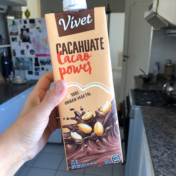 review photo of Vívet Leche de Cacahuate sabor Cacao Power shared by @ireneines1 on 11 May 2021 - review