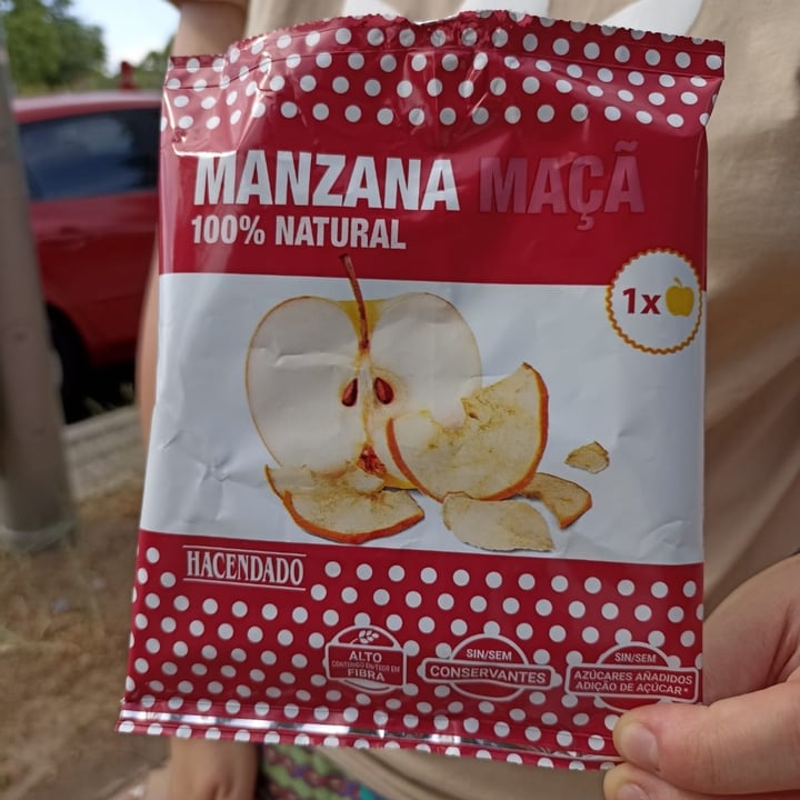 photo of Hacendado Manzana 100% natural shared by @sandravegan18 on  27 Jun 2022 - review