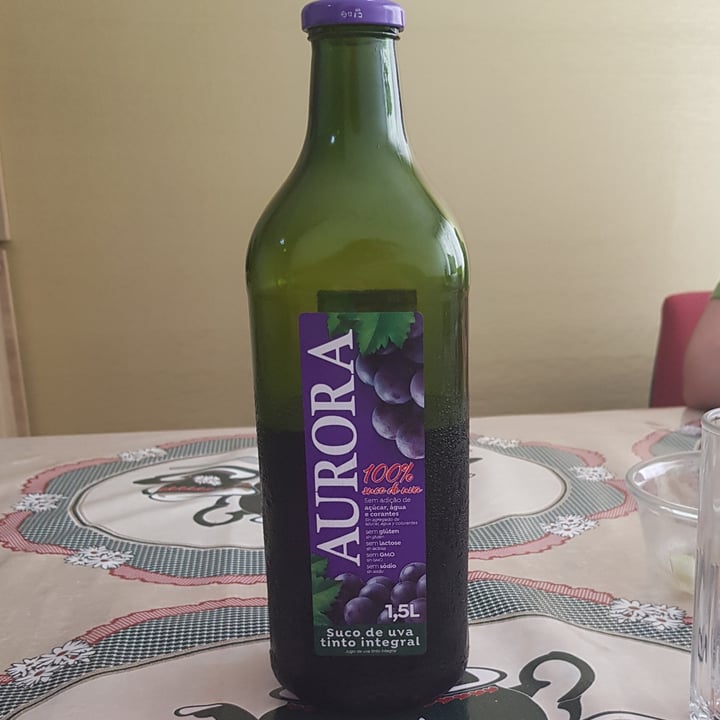 photo of Aurora Suco de uva tinto integral Aurora shared by @jullygirl on  24 Apr 2022 - review