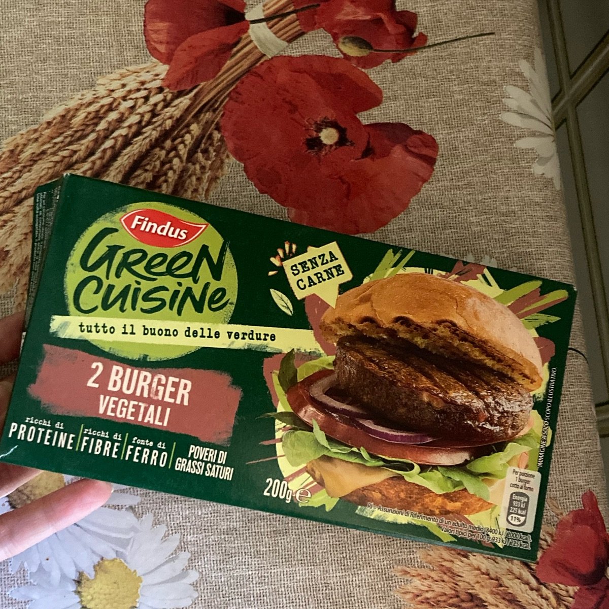 Green cuisine burger vegetali from Findus - Vegan Product Reviews ...