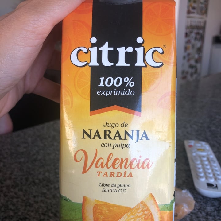 photo of Citric Jugo De Naranja Con Pulpa Valencia Tardía shared by @nanunadur on  07 Jan 2021 - review