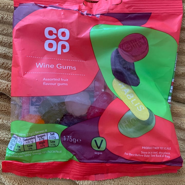 photo of Coop Wine gums shared by @eilidh666 on  01 Jul 2021 - review