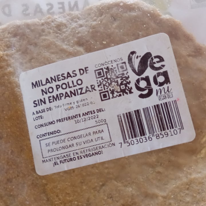 photo of Vegami Milanesa De No Pollo shared by @luluna2020 on  08 Nov 2022 - review