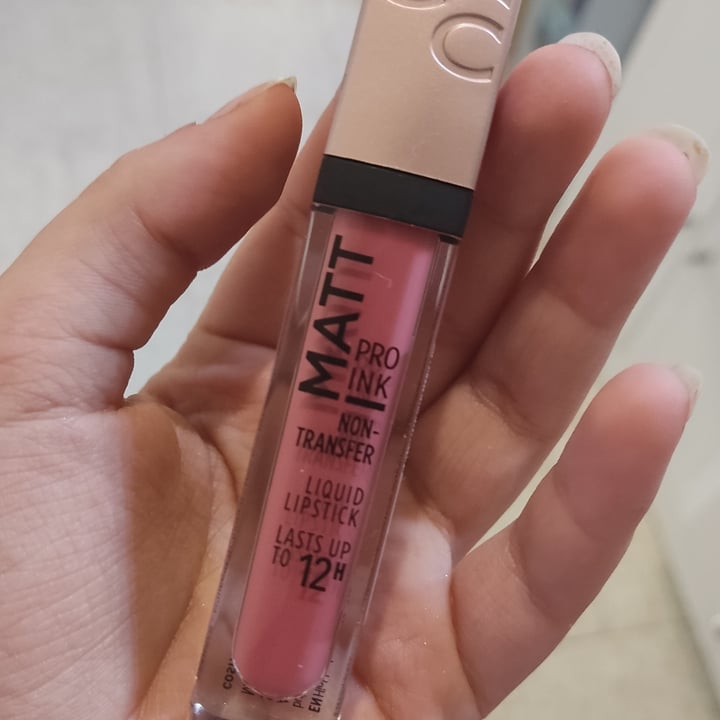 photo of Catrice Cosmetics Lipstick matt pro ink shared by @irene26 on  10 Apr 2022 - review