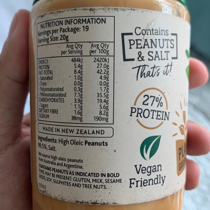 photo of Mother Earth Natural Peanut Butter (Crunchy) shared by @rk0112 on  09 Feb 2021 - review