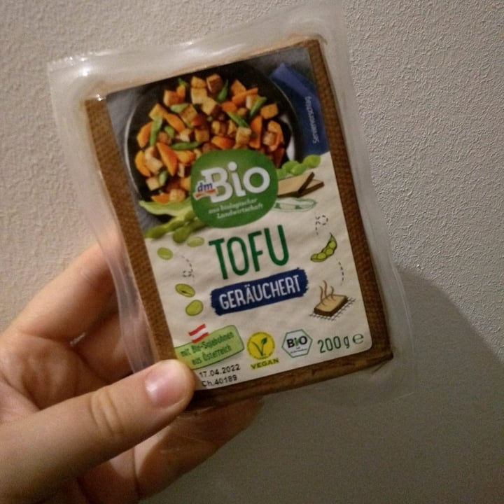 photo of dmBio Räucher Tofu shared by @lunavegan on  12 Sep 2021 - review