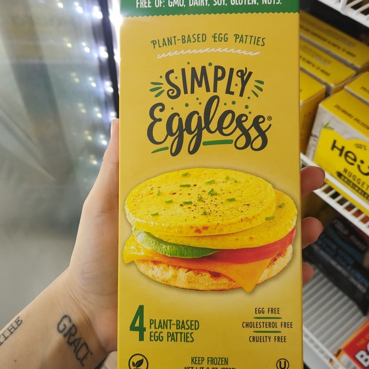 photo of Simply Eggless Patties shared by @memevegan on  12 Oct 2022 - review