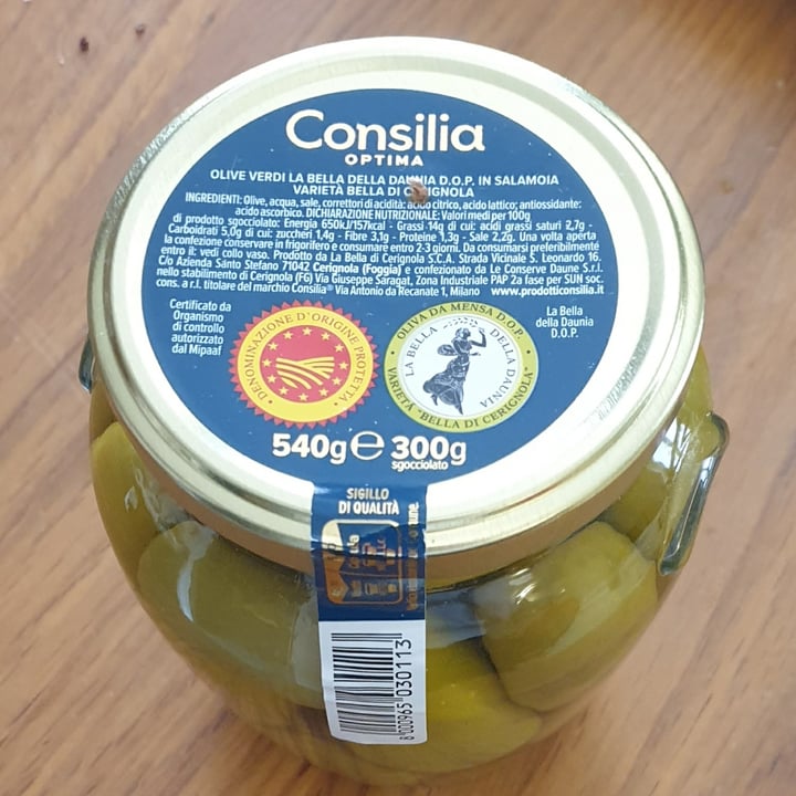 photo of Consilia optima Olive Verdi La Bella Di Cerignola shared by @sereveg on  14 Apr 2022 - review