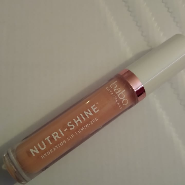 photo of Babo Botanicals Nutri-Shine Hydrating Lip Luminizer-Nude Pearl shared by @herbivourousdyrad on  14 Jan 2022 - review
