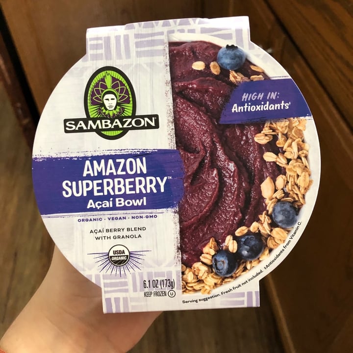 photo of Sambazon Amazon Superberry Açai Bowl shared by @lauren0gden on  04 May 2020 - review