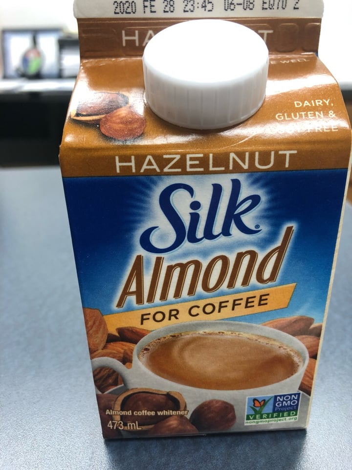 photo of Silk Silk Almond Hazelnut Coffee Creamer shared by @jasonremmert on  13 Dec 2019 - review