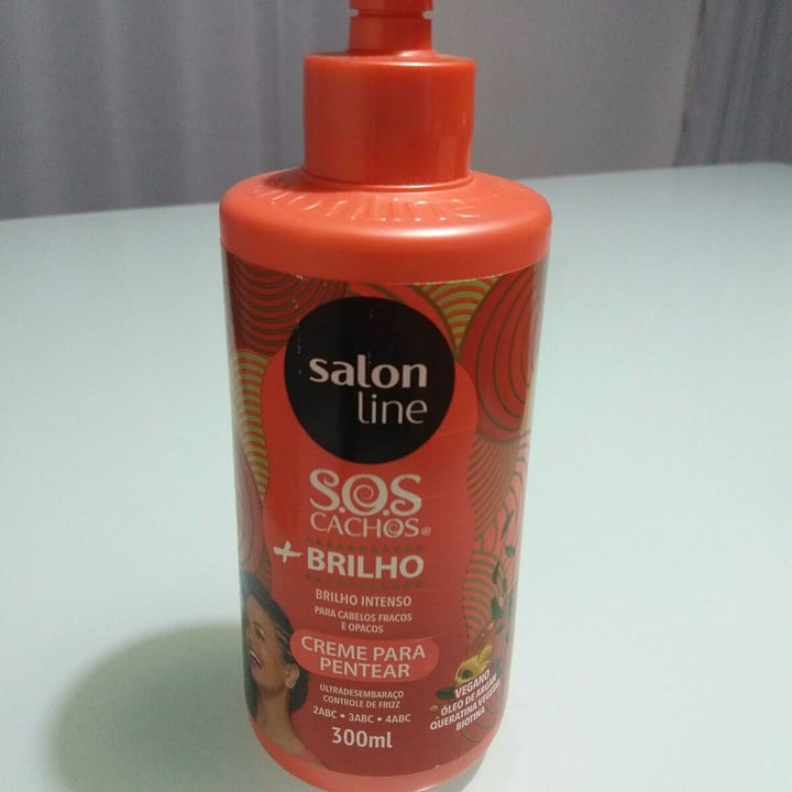 review photo of Salon line Creme para pentear +brilho shared by @rcmsantos on 27 Apr 2022 - review
