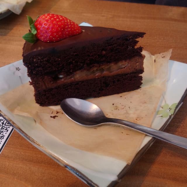 Photo of the dish “Tarta de chocolate vegana”