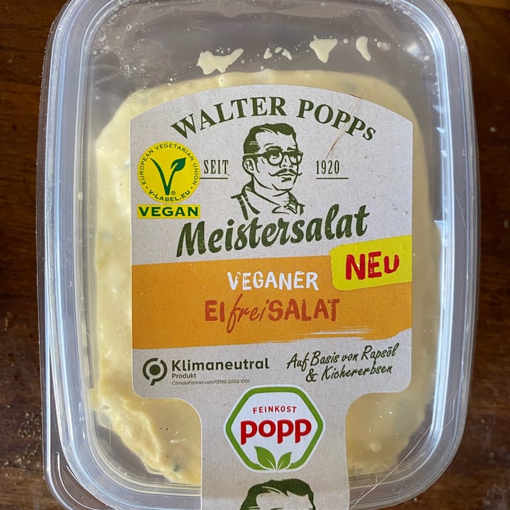 photo of Walter Popps Meistersalat veganer Ei-frei-Salat shared by @stefma on  05 Feb 2022 - review