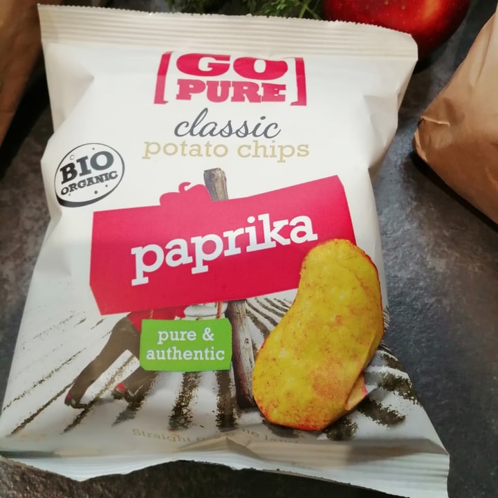 photo of Go Pure Vegetable Chips Potato Chips Paprika shared by @serena-leone on  23 Apr 2022 - review