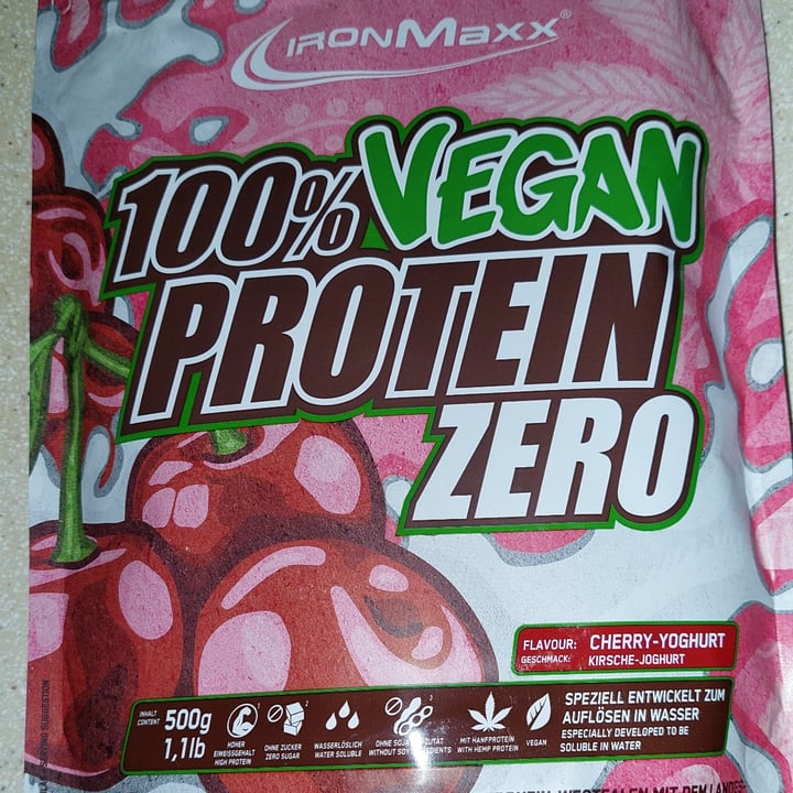 photo of IronMaxx 100% Protein Zero shared by @sandralil on  27 Jan 2022 - review