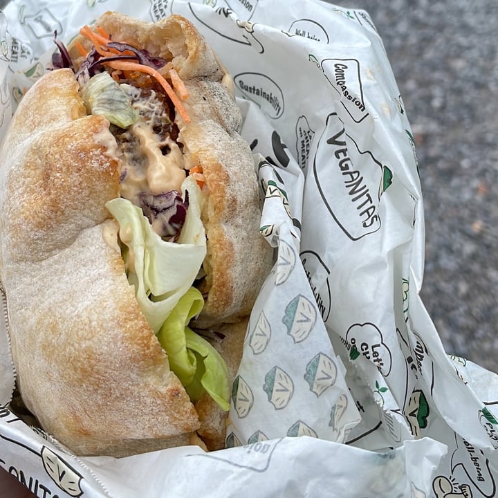 review photo of Veganitas Tempeh Pita shared by @stormling on 26 Apr 2022 - review