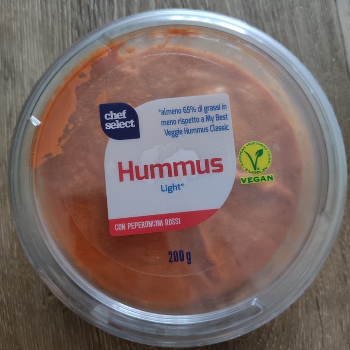 photo of Chef Select Hummus Light con Peperoncini Rossi shared by @emme13 on  26 Jul 2022 - review