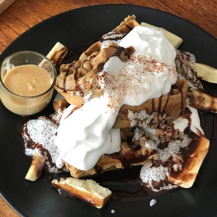 review photo of Secret Spot Chocolate waffles shared by @skbarnett on 02 Jul 2020 - review