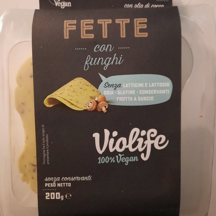 photo of Violife Fette con funghi shared by @marypc on  28 Nov 2021 - review