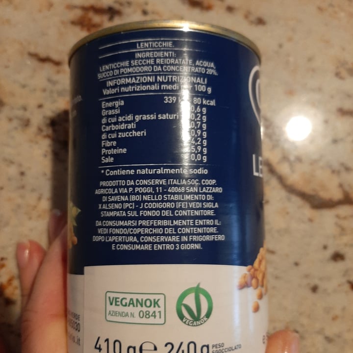 review photo of Lenticchie Cirio Legumi shared by @erypat on 29 Mar 2022 - review