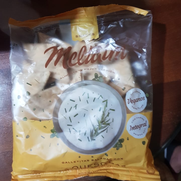 photo of Meltaím Galletitas Saladas con Queso y Finas Hierbas shared by @bauciss on  22 Feb 2021 - review