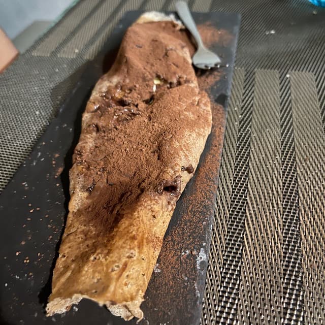 Foto del plato “Crepes Al Cioccolato”
