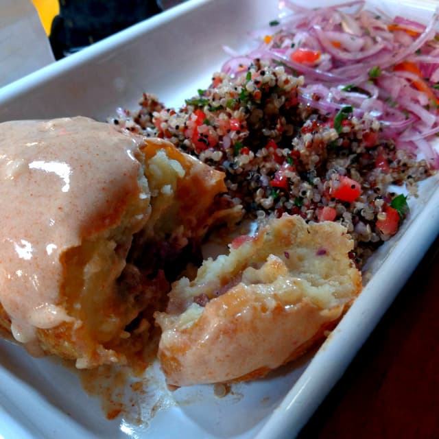 Photo of the dish “Papa rellena”
